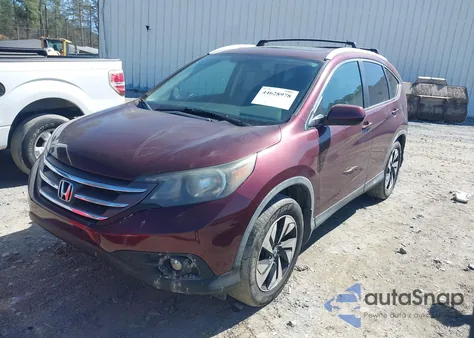 2013 Honda Cr-V Ex-L из США, поврежденный, VIN 5J6RM3H75DL025795